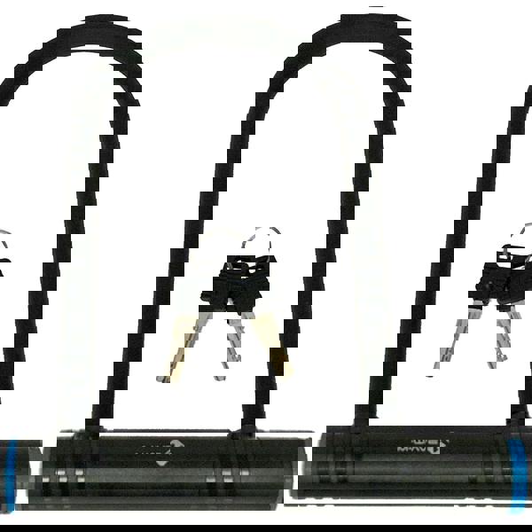 Awe B 245 U-Lock/D-Lock 275mm x 197mm x 14mm Shackle Bike Lock with Bracket