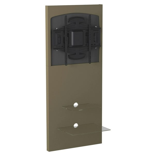 Dorel Home Mercury with 2 shelves in raw mdf with bracket