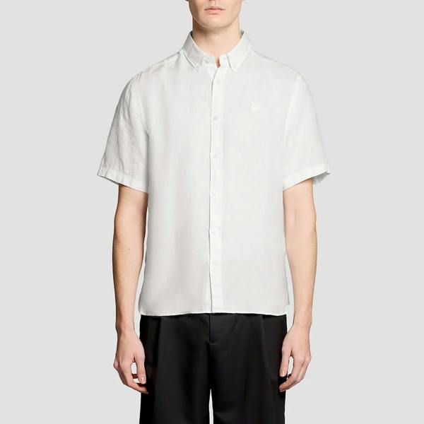 Lyle & Scott Short Sleeve Linen Shirt