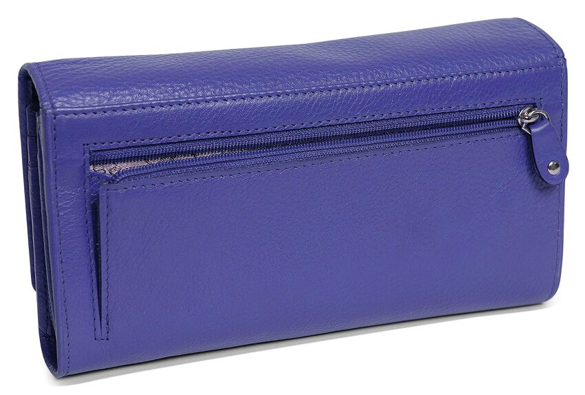 SADDLER Large Leather Multi-Section Purse "Grace" – Handmade by Saddler | RFID Protected & Gift Boxed