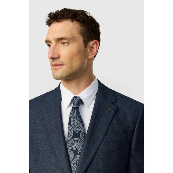 Ted Baker Blue Paisley Boucle Tie