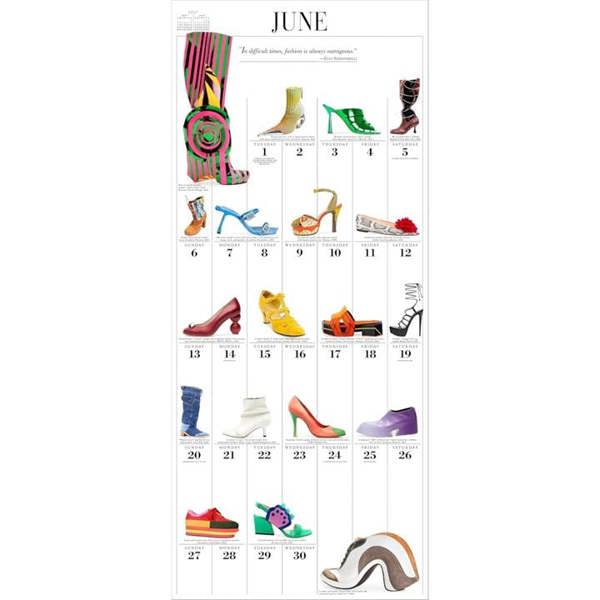 Fashion 365 Days Of Shoes Deluxe Calendar 2027, Deluxe Calendars, Month To View, Lifestyle, Gift
