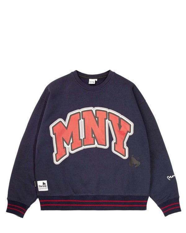 Money State Crew Sweat Navy