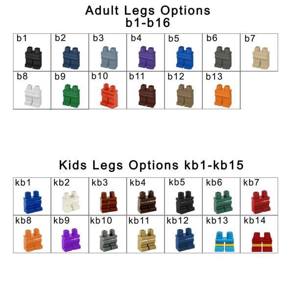 Personalised Mini Figure Key Ring - packaging view