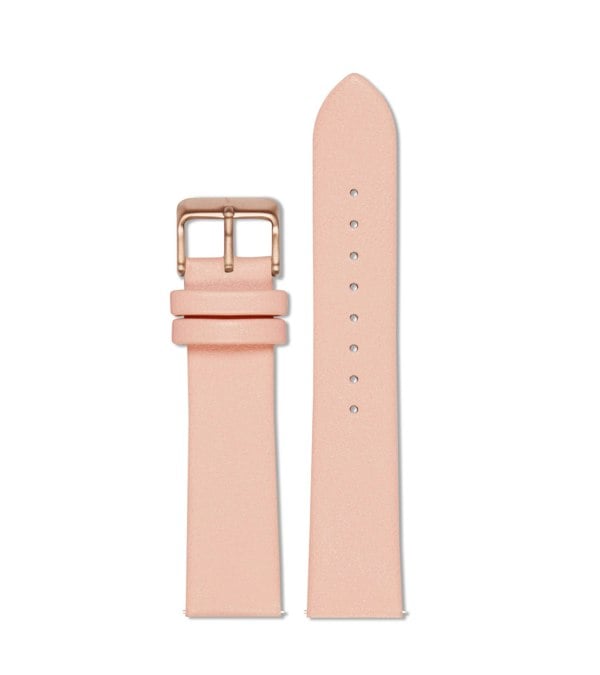 Votch Pink with brushed rose gold buckle | 20mm