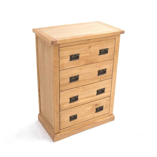 Cabinet Bits Lucca 4 Drawer Chest of Drawers Bras Drop Handle
