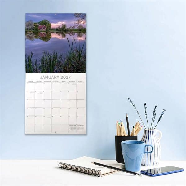 Hampshire Calendar 2027, Wall Calendars, Month To View, Travel, Gift