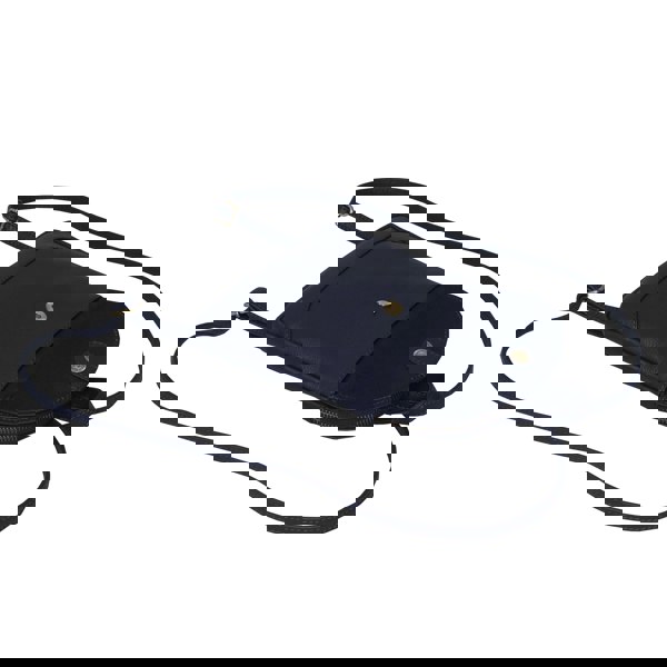 Assots London 'GEORGE' Navy Mini Pebble Grain Leather Backpack