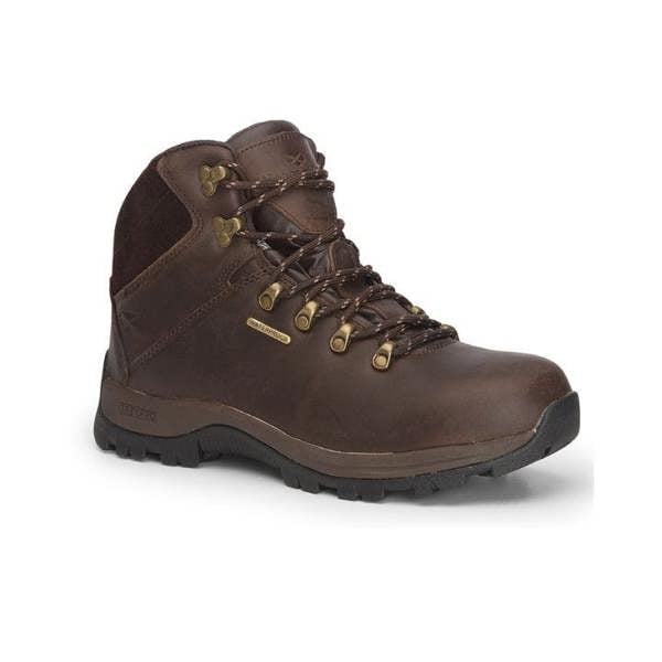 Brown Hoggs of Fife Glencoe Leather Trek Boot with padded ankle
