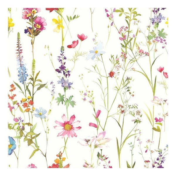 World of Wallpaper Elsie Floral Wallpaper - Multicoloured