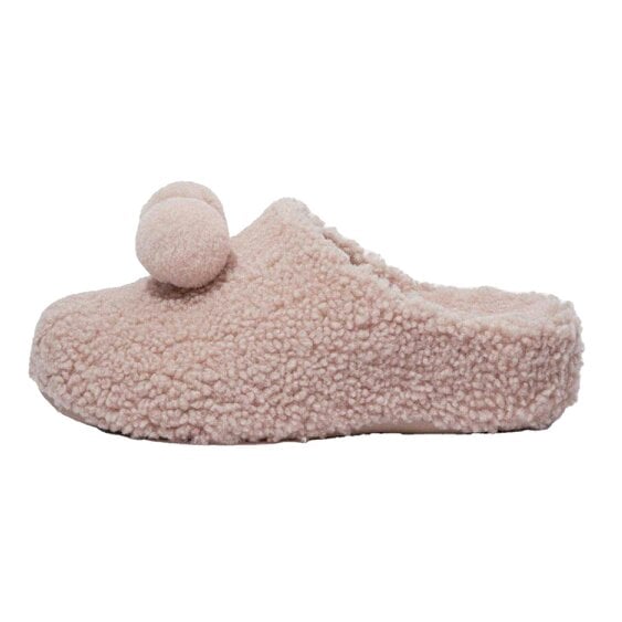 Fit Flop Womens/Ladies Pom Pom Clogs - Beige