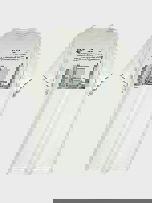Off-White HS Printed Short Sleeve Tee White