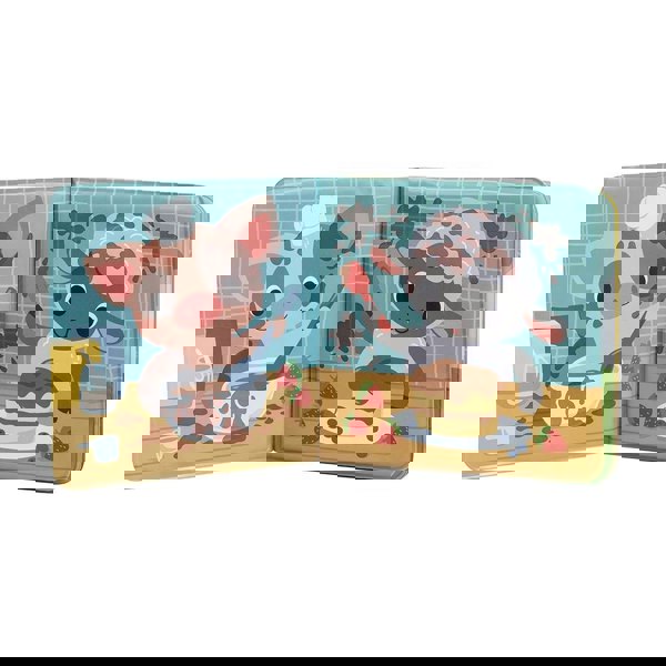 Tiger Tribe Bath Book - Messy Farm
