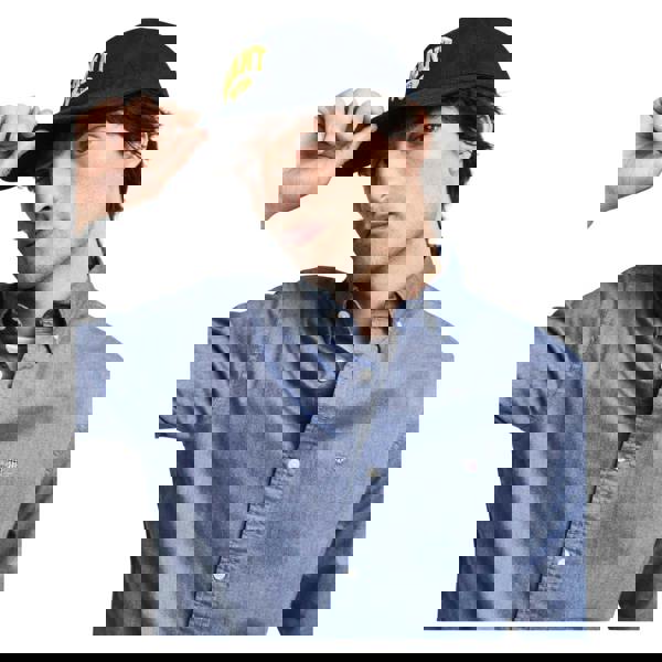 Gant Mens Oxford Slim Long-Sleeved Shirt - Blue - 