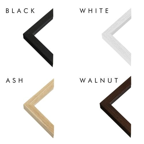 Love Frankie Wooden Picture Frames - 2 Colours Available