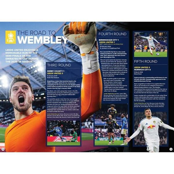 Grange Communications Ltd Leeds United FC Annual 2027, Annuals, Sports, Gift