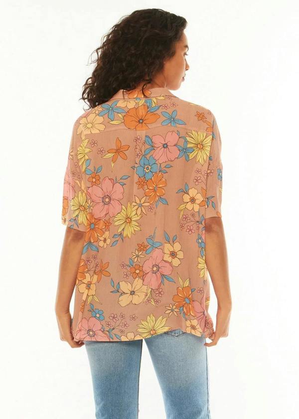Sisstrevolution Stay Stoked SS Woven Top