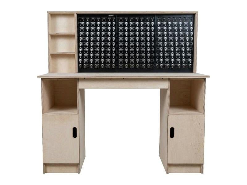 wooden cabinet workbench