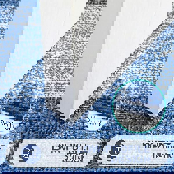 Anyhouz Anymat Doormat Brown Stripe Non Slip Dirt Resistant Mat For Kitchen And Bathroom