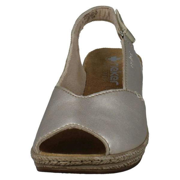 Rieker Ladies Rieker Slingback Wedge Sandals 62462