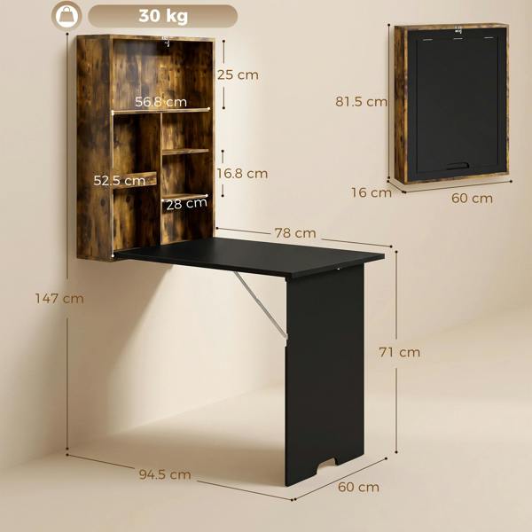 Wall Mounted Desk