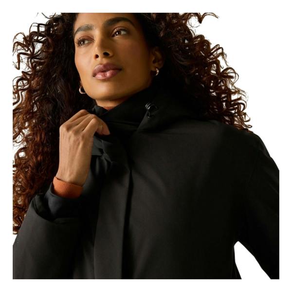 Regatta Womens/Ladies Janna Waterproof Long Length Insulated Jacket - Black - 