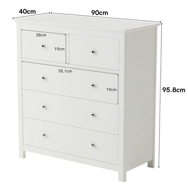 Core Products Nairn 2 + 3 Chest of Drawers