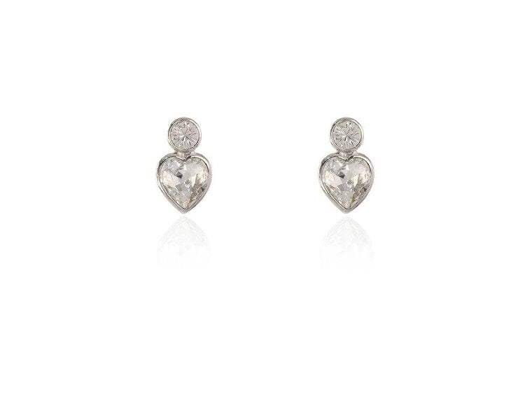 Cachet London Posy Simple Silver Earrings
