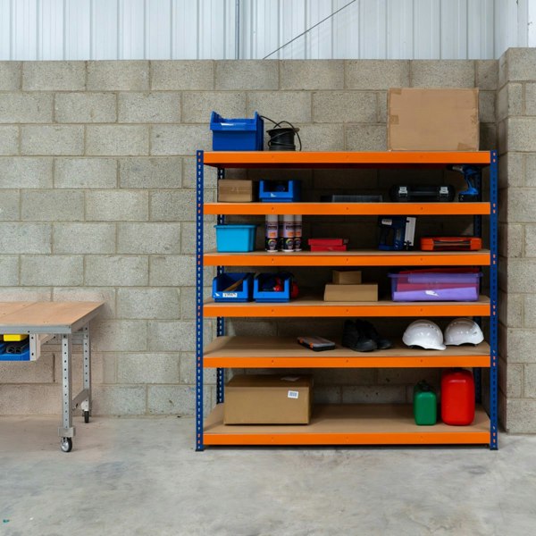 Monster Racking S-Rax 6 Shelf Racking - 180cm x 180cm x 60cm