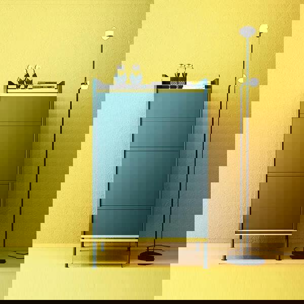 Gordon Chests Of Drawers, Blue with chest of drawers depth