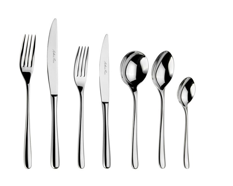 Arthur Price Signature Signature 'Warwick' Stainless Steel 56 Piece 8 Person Boxed Cutlery Set