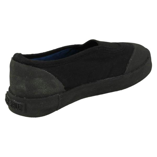 Spot On Unisex Spot On Slip On Canvas Shoes