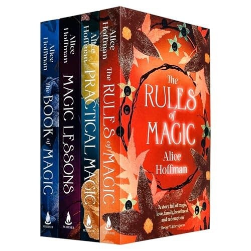 The Practical Magic Series 4 Books Collection Set By Alice Hoffman (Practical Magic, The Rules of Magic, Magic Lessons and The Book of Magic)