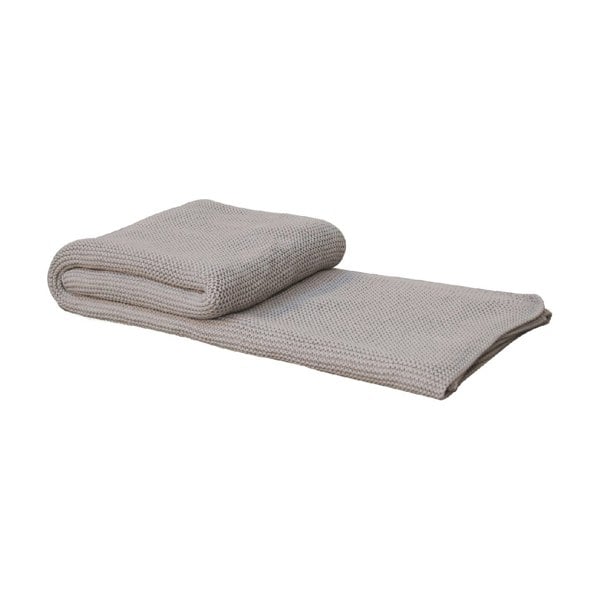 Artisan Furniture Double Grey Knitted Throw