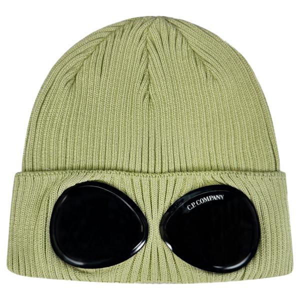 CP Company Goggle Beanie Sage Green - chancefashionco