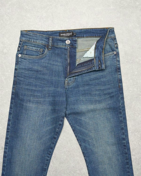 Bewley & Ritch Newbury Straight Fit Jeans Dark Wash