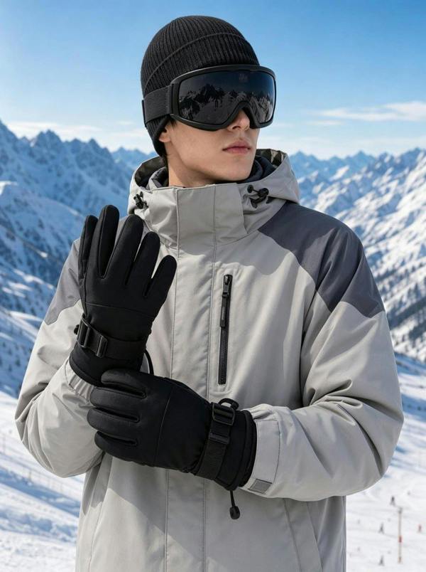 Anniou Waterproof Thermal Ski Gloves