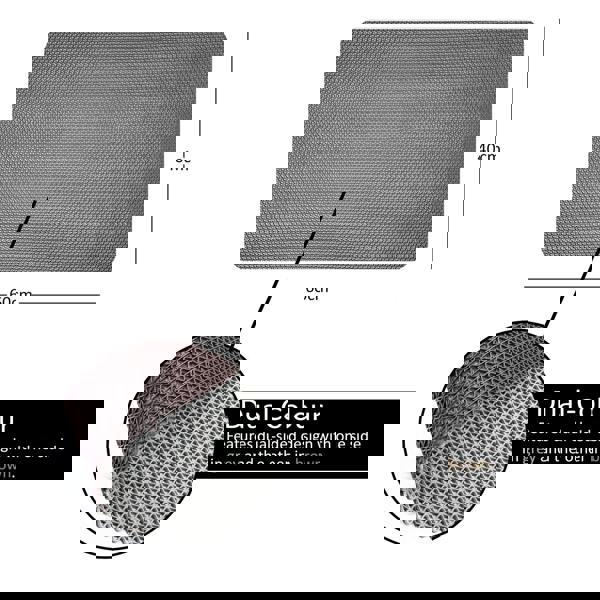 Nicoman Reversible Dual-Colour PVC Shower Bathroom Anti slip Mat