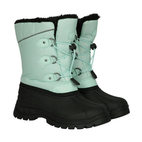 Mountain Warehouse Kids Whistler Adaptive Snow Boots - Light Blue - Light Blue