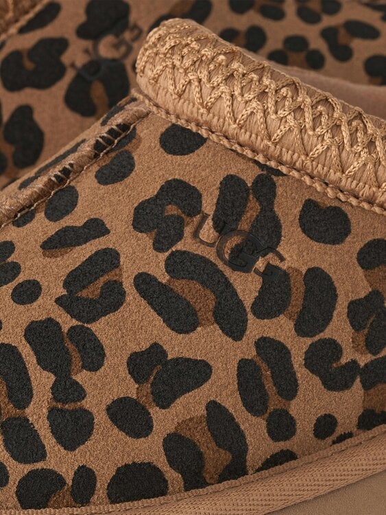 UGG Girls Tazz Spotted Slippers in Brown