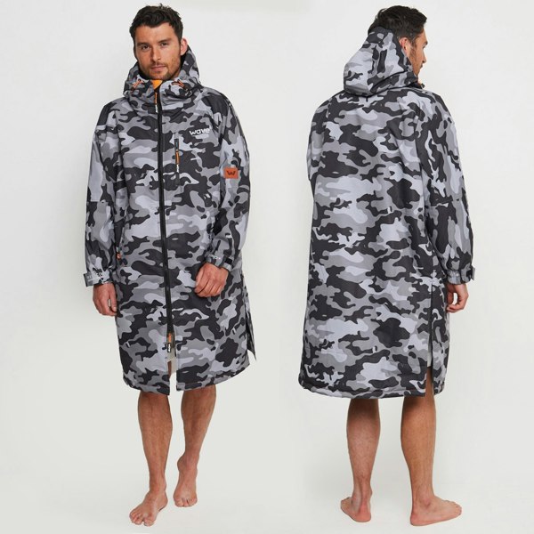 Wave Fleece-Lined Changing Robe | Unisex