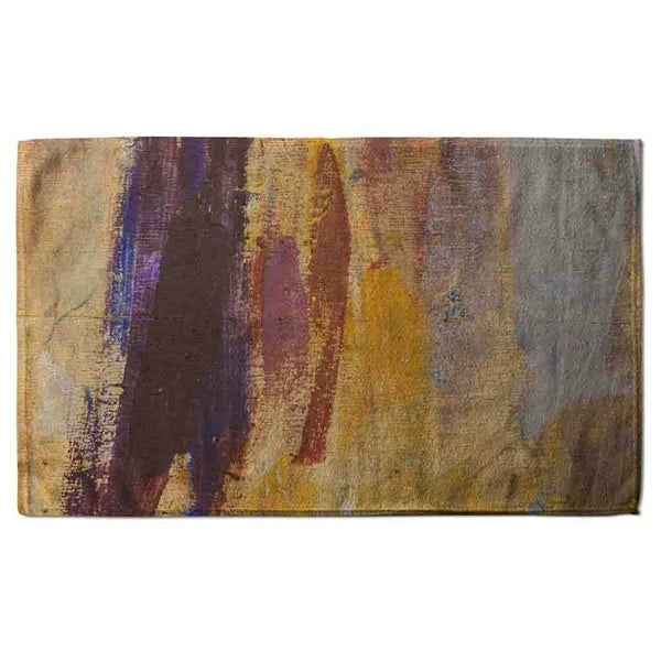 Benjamin Tate Design Abstract Grunged Paint (Bath Towel)
