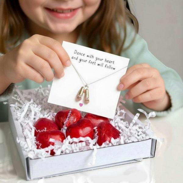 Aye Do Gifts Ballet Shoes Charm Necklace Mini Gift Hamper