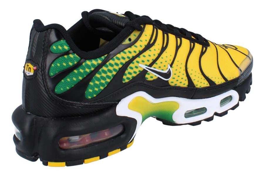 Nike Air Max Plus Mens Running Trainers Ib7671 Shoes  700 - Varsity Maize Black Pine Green 700 - Photo 2