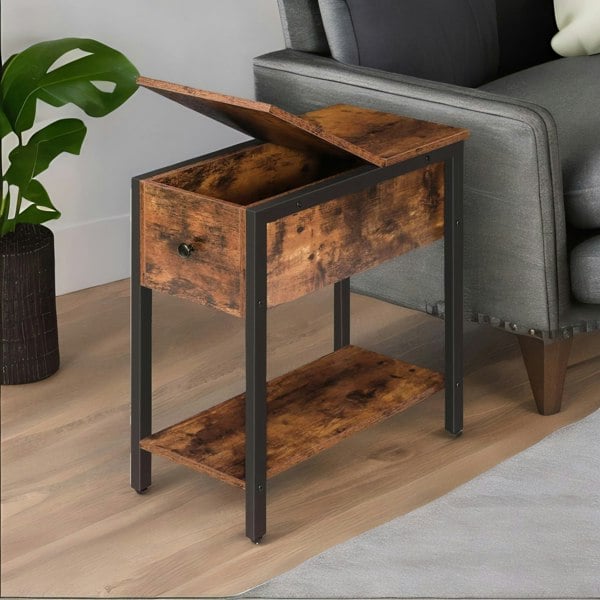 Rafaelo Mobilia Flip Top End Table