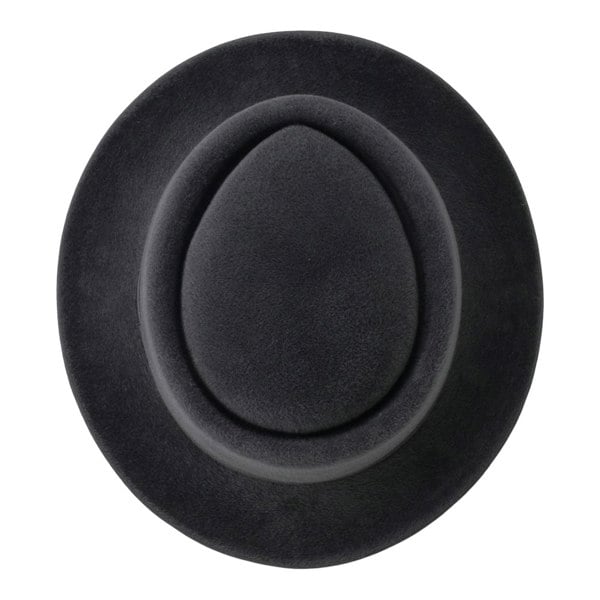 Gamble & Gunn 'Walt' Luxury Grey Fur Felt Porkpie Hat