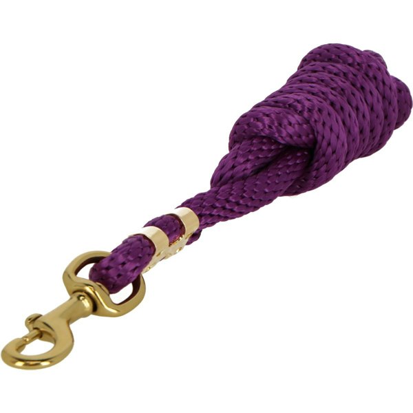 Shires Topaz Horse Lead Rope - Purple