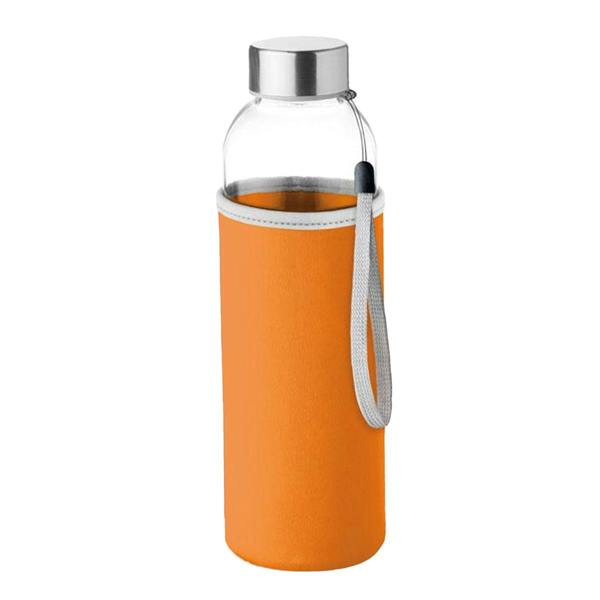MidOcean Utah Glass 500ml Water Bottle - Orange - 