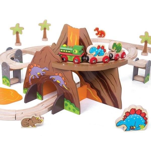 Bigjigs Rail BJT035 Dinosaur Train Set