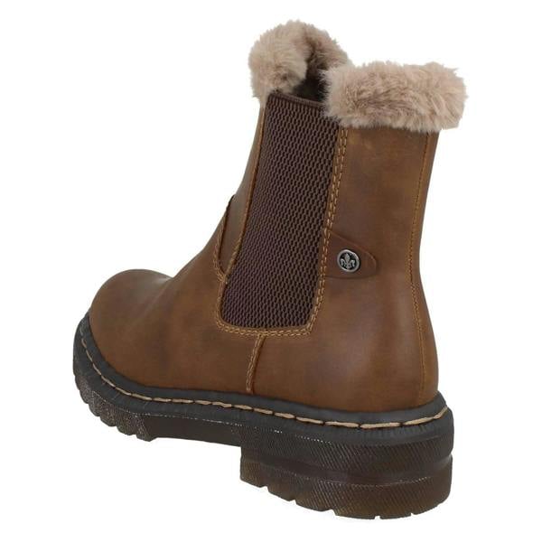 Rieker Ladies Rieker Warm Lined Chelsea Boots 78250
